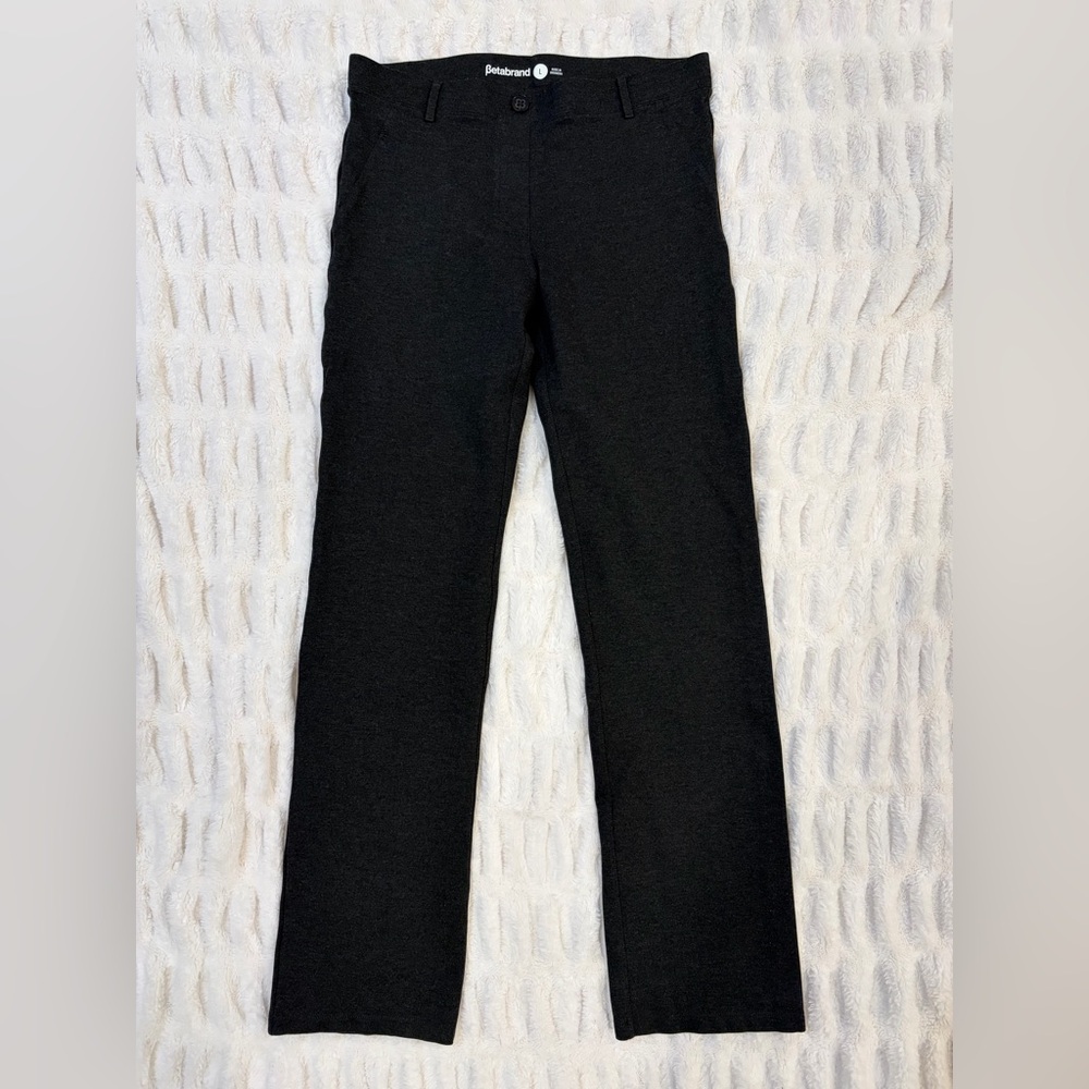 Bertabrand Women’s Large‎ Grey Pull On Pants